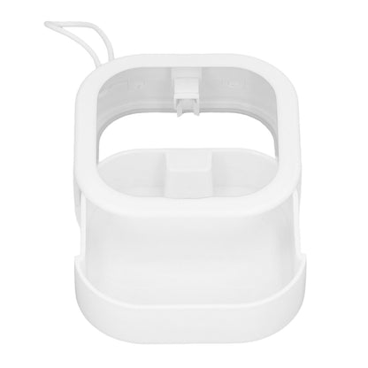 Clear Small Containers ABS TPE Transparent Drawer Organizers with Push Switch for BeadsWhite V1294-YM0523-3117220022411