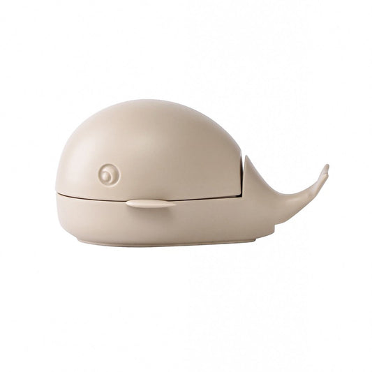 Clothes Cleaning Brush Soft Bristles Cute Whale Shape Portable Shoes Scrubbing Brush for Home TravelBeige V1294-YM0523-3117220022913