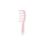 Z Shape Hair Comb Plastic Portable Detangling Combs Hair Styling Tool for Beauty SalonPink V1294-YM0523-3117220024513