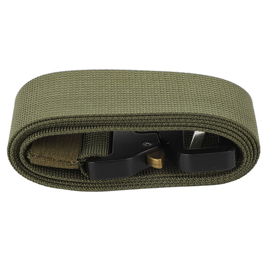 Waist Belt Quick Release Simple Stylish Durable Waterproof Sweatproof Multipurpose Outdoor Tactics BeltGreen V1294-YM0523-3117220026011