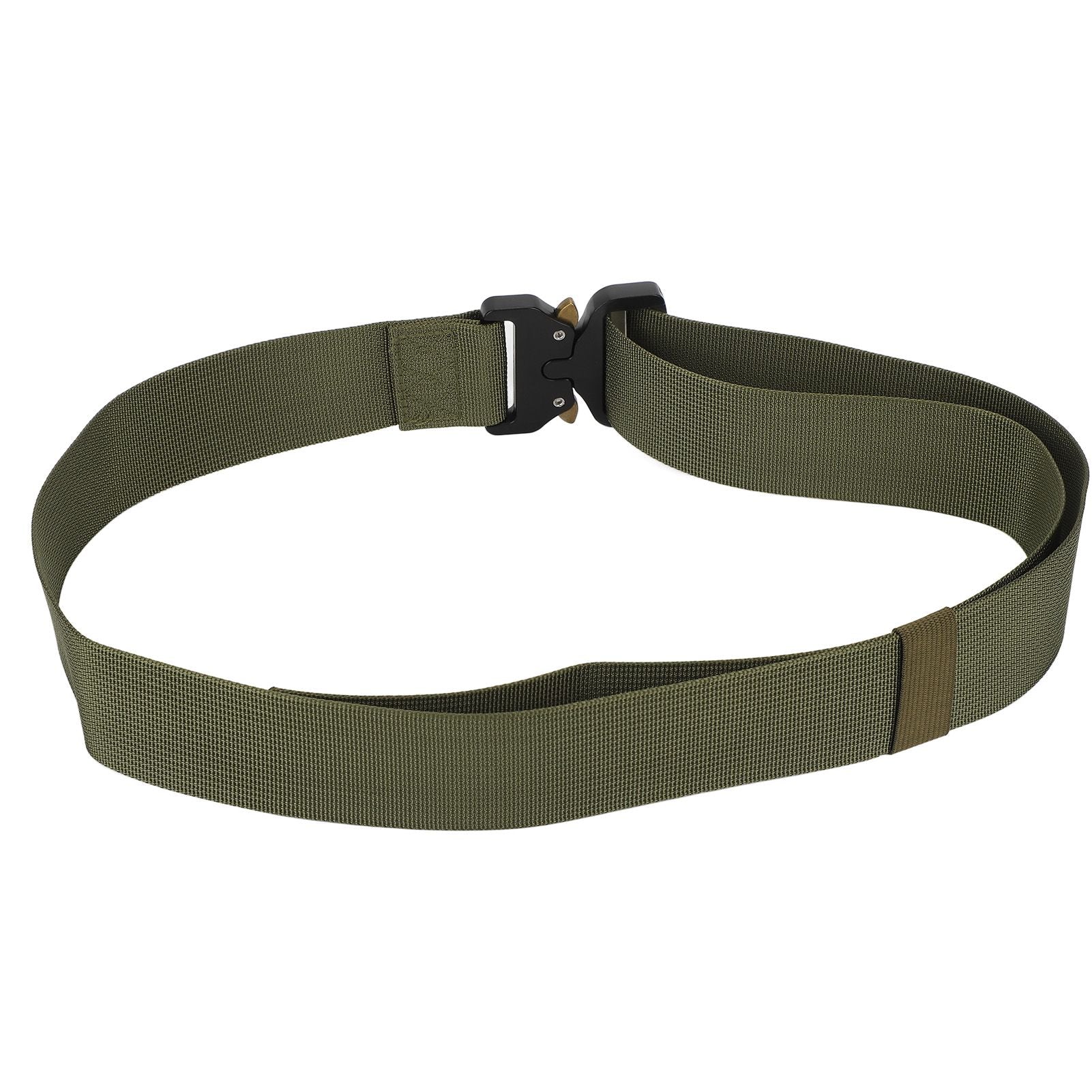 Waist Belt Quick Release Simple Stylish Durable Waterproof Sweatproof Multipurpose Outdoor Tactics BeltGreen V1294-YM0523-3117220026011
