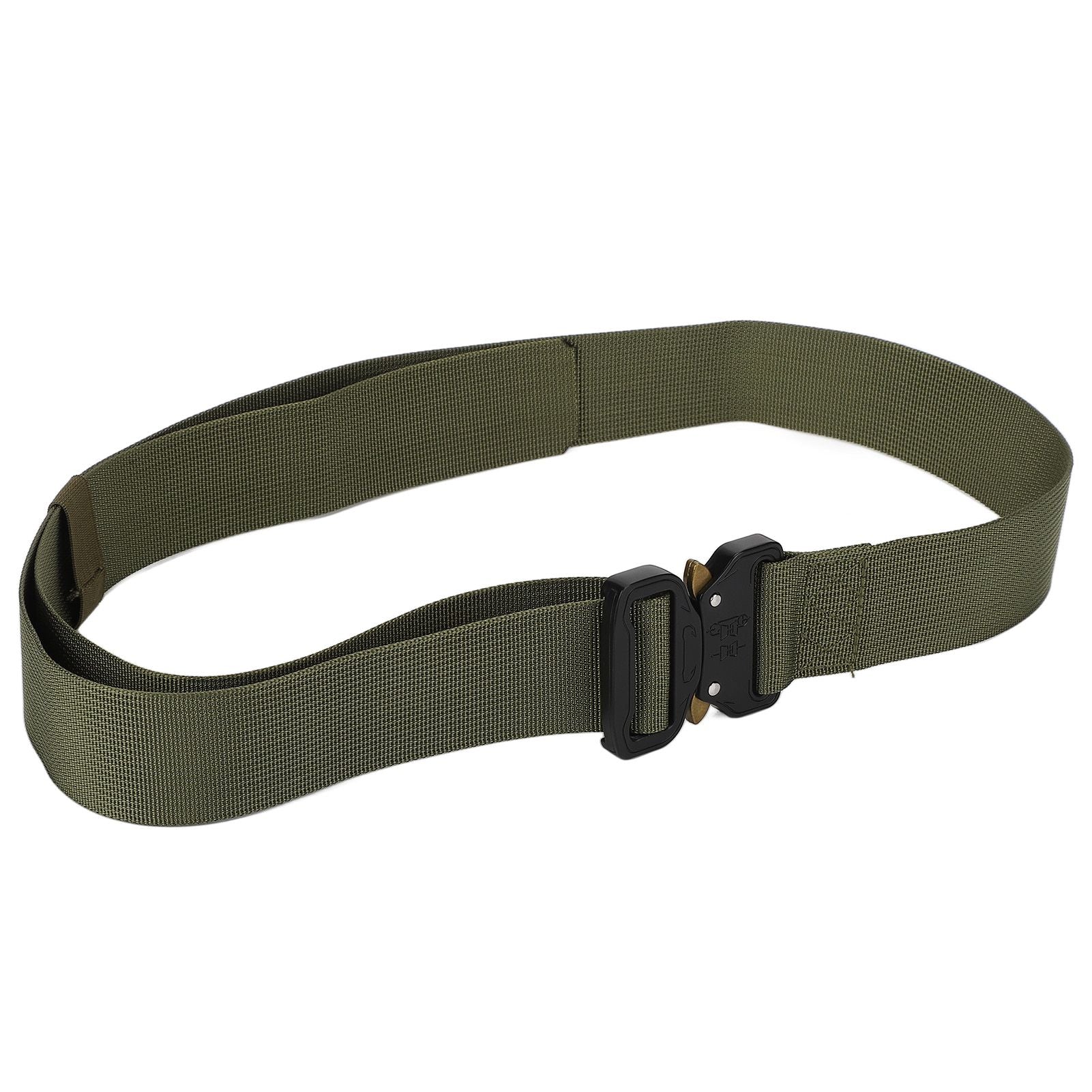 Waist Belt Quick Release Simple Stylish Durable Waterproof Sweatproof Multipurpose Outdoor Tactics BeltGreen V1294-YM0523-3117220026011