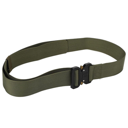 Waist Belt Quick Release Simple Stylish Durable Waterproof Sweatproof Multipurpose Outdoor Tactics BeltGreen V1294-YM0523-3117220026011
