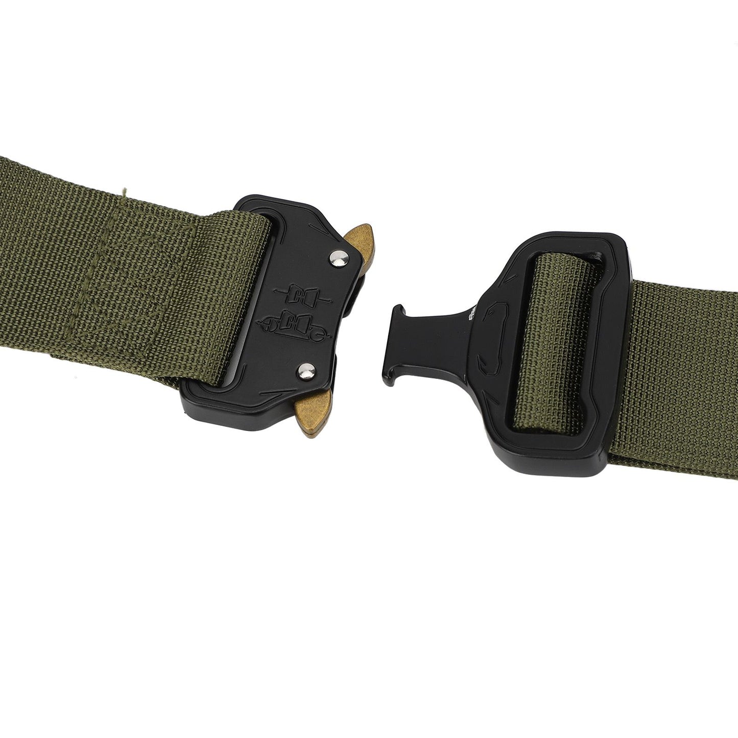 Waist Belt Quick Release Simple Stylish Durable Waterproof Sweatproof Multipurpose Outdoor Tactics BeltGreen V1294-YM0523-3117220026011