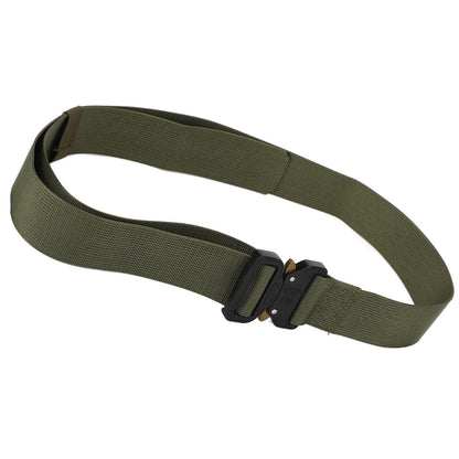 Waist Belt Quick Release Simple Stylish Durable Waterproof Sweatproof Multipurpose Outdoor Tactics BeltGreen V1294-YM0523-3117220026011