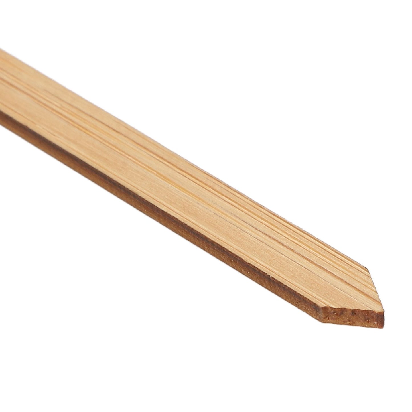 10pcs Plant Labels Bamboo Material Easy Writing 1/8 in Thickness Decorative Garden Markers for GardenerLeaf V1294-YM0523-3117220027111