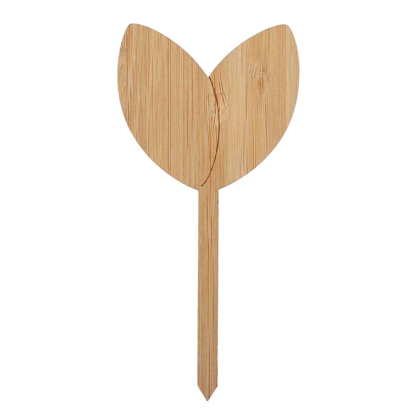 10pcs Plant Labels Bamboo Material Easy Writing 1/8 in Thickness Decorative Garden Markers for GardenerLeaf V1294-YM0523-3117220027111