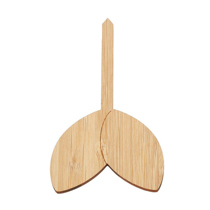10pcs Plant Labels Bamboo Material Easy Writing 1/8 in Thickness Decorative Garden Markers for GardenerLeaf V1294-YM0523-3117220027111