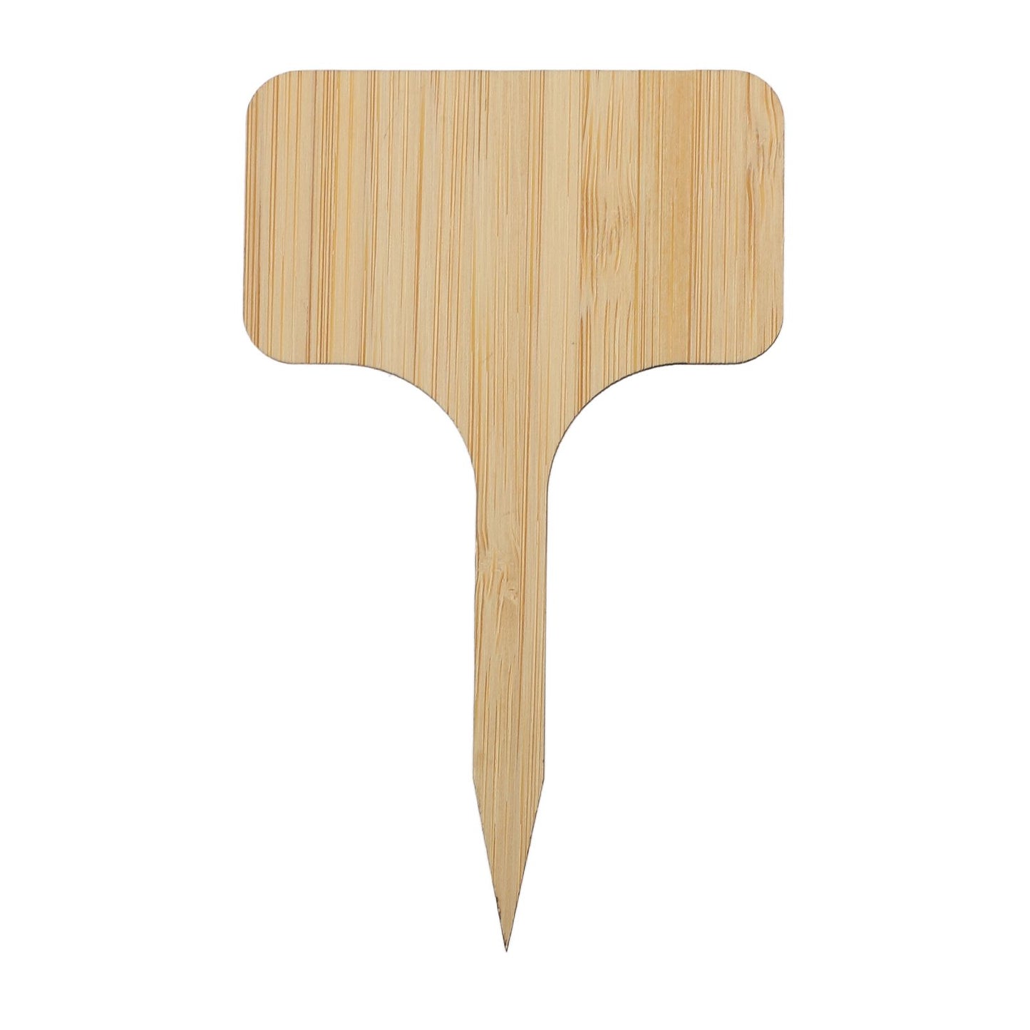 10pcs Plant Labels Bamboo Material Easy Writing 1/8 in Thickness Decorative Garden Markers for GardenerT Shape V1294-YM0523-3117220027113