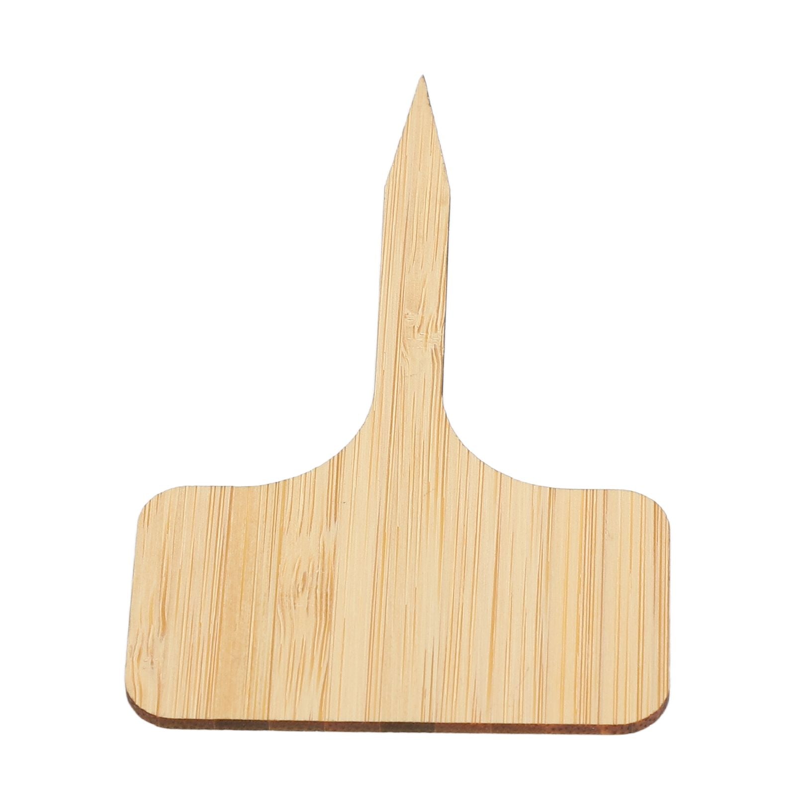 10pcs Plant Labels Bamboo Material Easy Writing 1/8 in Thickness Decorative Garden Markers for GardenerT Shape V1294-YM0523-3117220027113