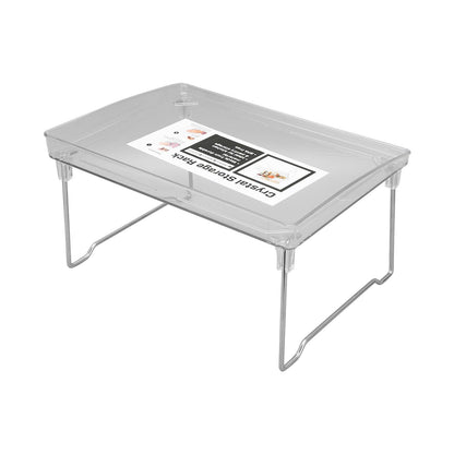 Desk Organizer Rack Stainless Steel Foldable Multifunctional Desktop Storage Shelf for Home V1294-YM0523-3117220028211