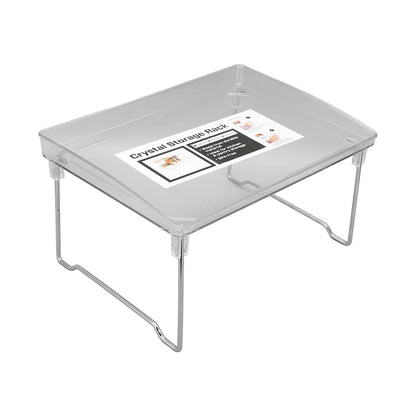 Desk Organizer Rack Stainless Steel Foldable Multifunctional Desktop Storage Shelf for Home V1294-YM0523-3117220028211