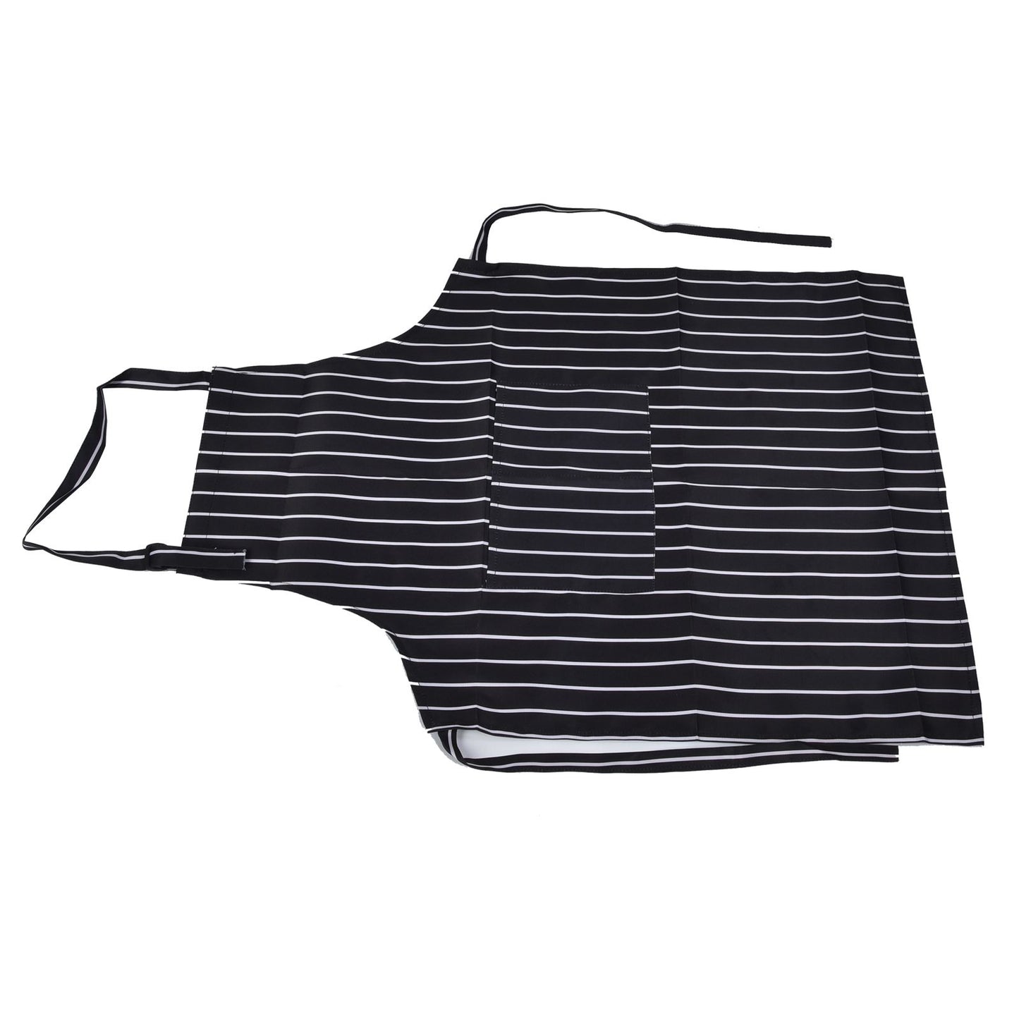 Bib Apron Waterproof Adjustable Kitchen Cooking Aprons with Dual Pockets for Kitchens Restaurants BakersBlack V1294-YM0523-3117220031611