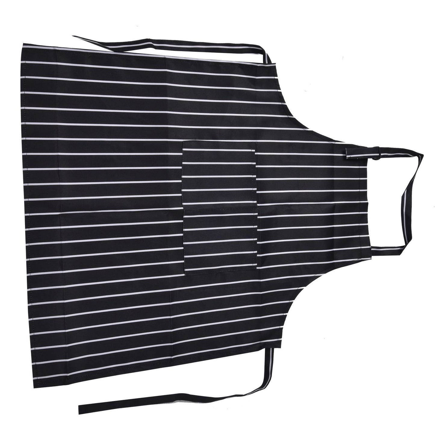 Bib Apron Waterproof Adjustable Kitchen Cooking Aprons with Dual Pockets for Kitchens Restaurants BakersBlack V1294-YM0523-3117220031611
