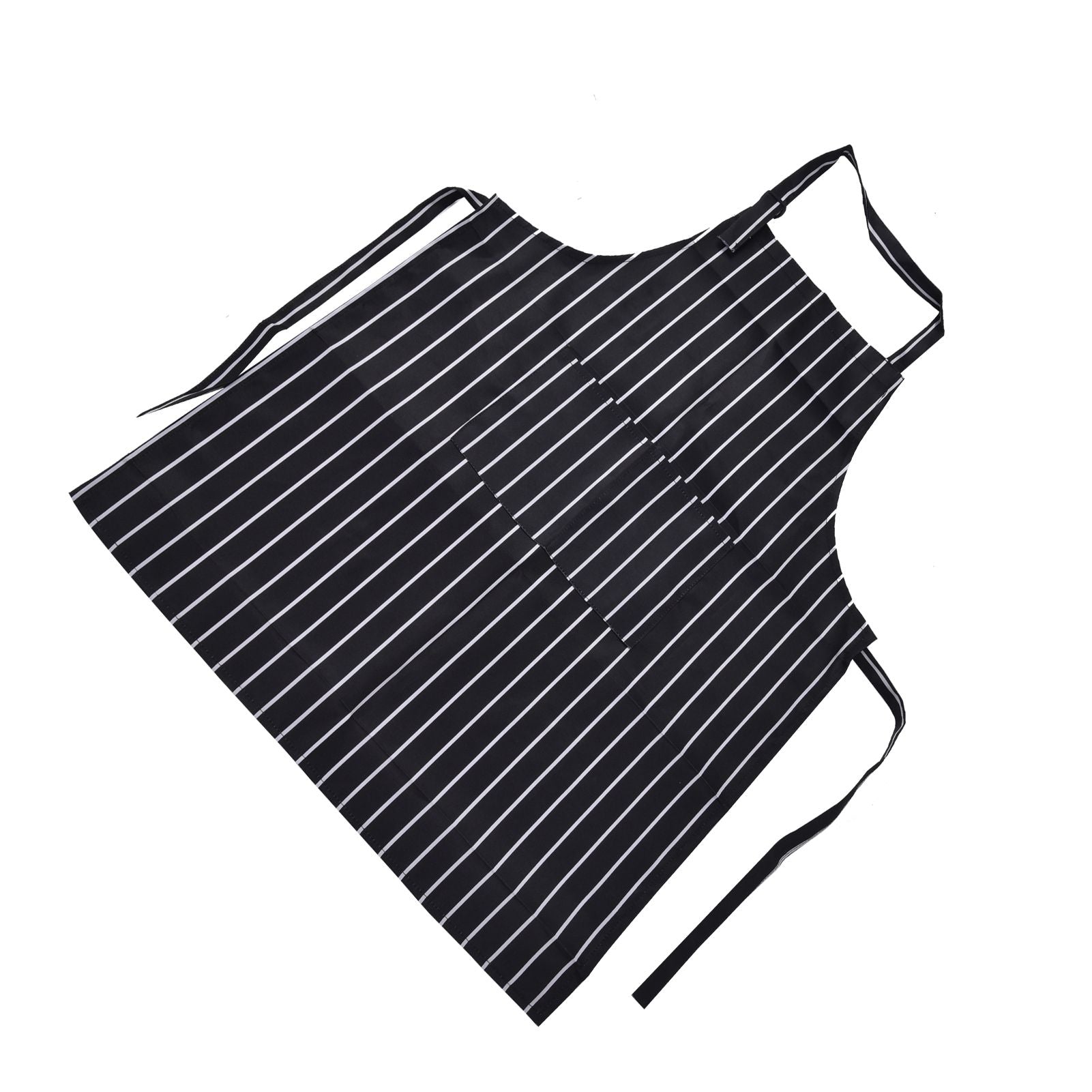 Bib Apron Waterproof Adjustable Kitchen Cooking Aprons with Dual Pockets for Kitchens Restaurants BakersBlack V1294-YM0523-3117220031611
