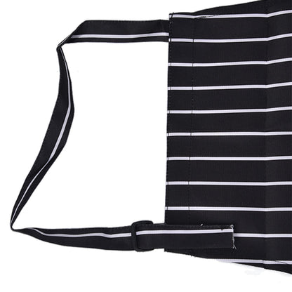 Bib Apron Waterproof Adjustable Kitchen Cooking Aprons with Dual Pockets for Kitchens Restaurants BakersBlack V1294-YM0523-3117220031611