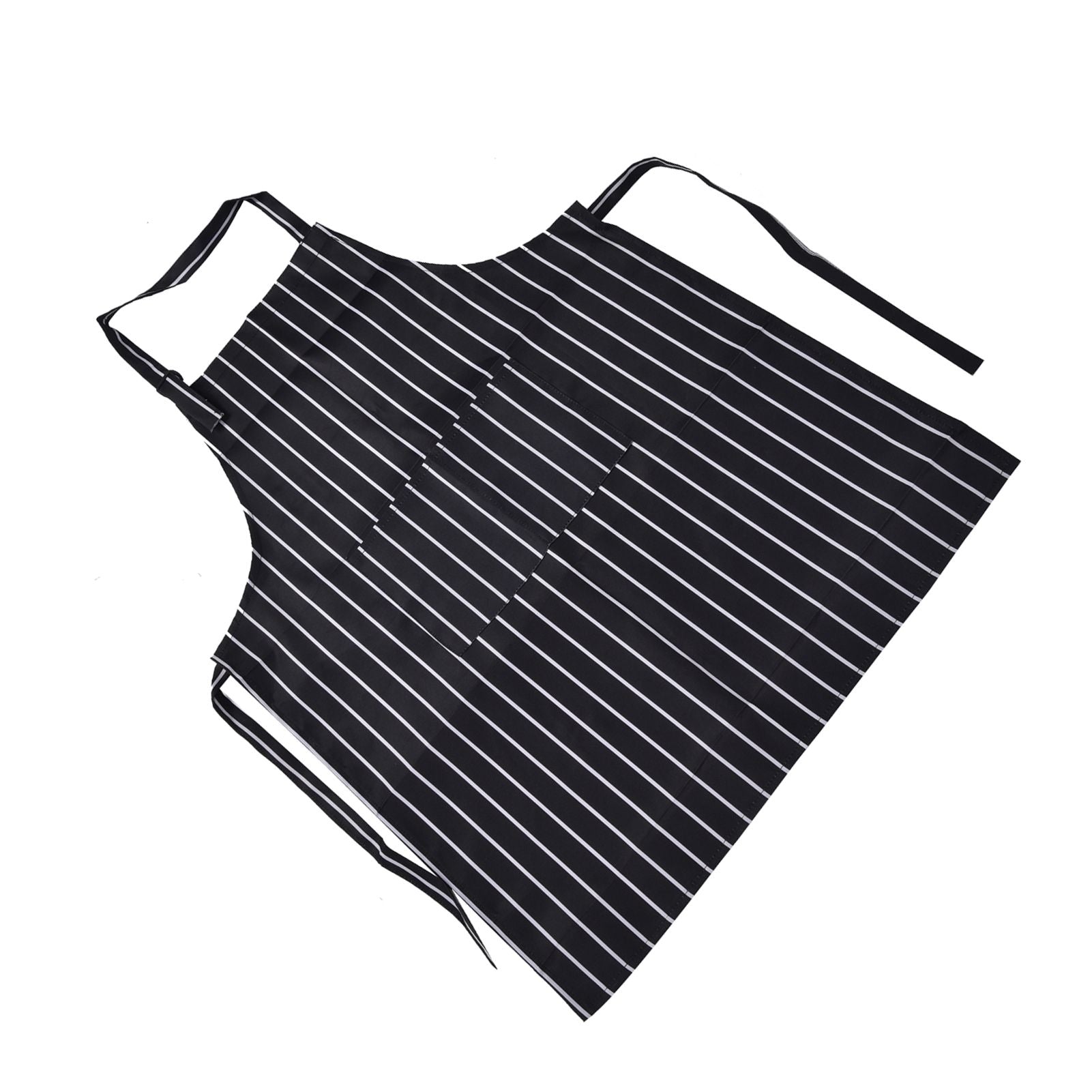 Bib Apron Waterproof Adjustable Kitchen Cooking Aprons with Dual Pockets for Kitchens Restaurants BakersBlack V1294-YM0523-3117220031611