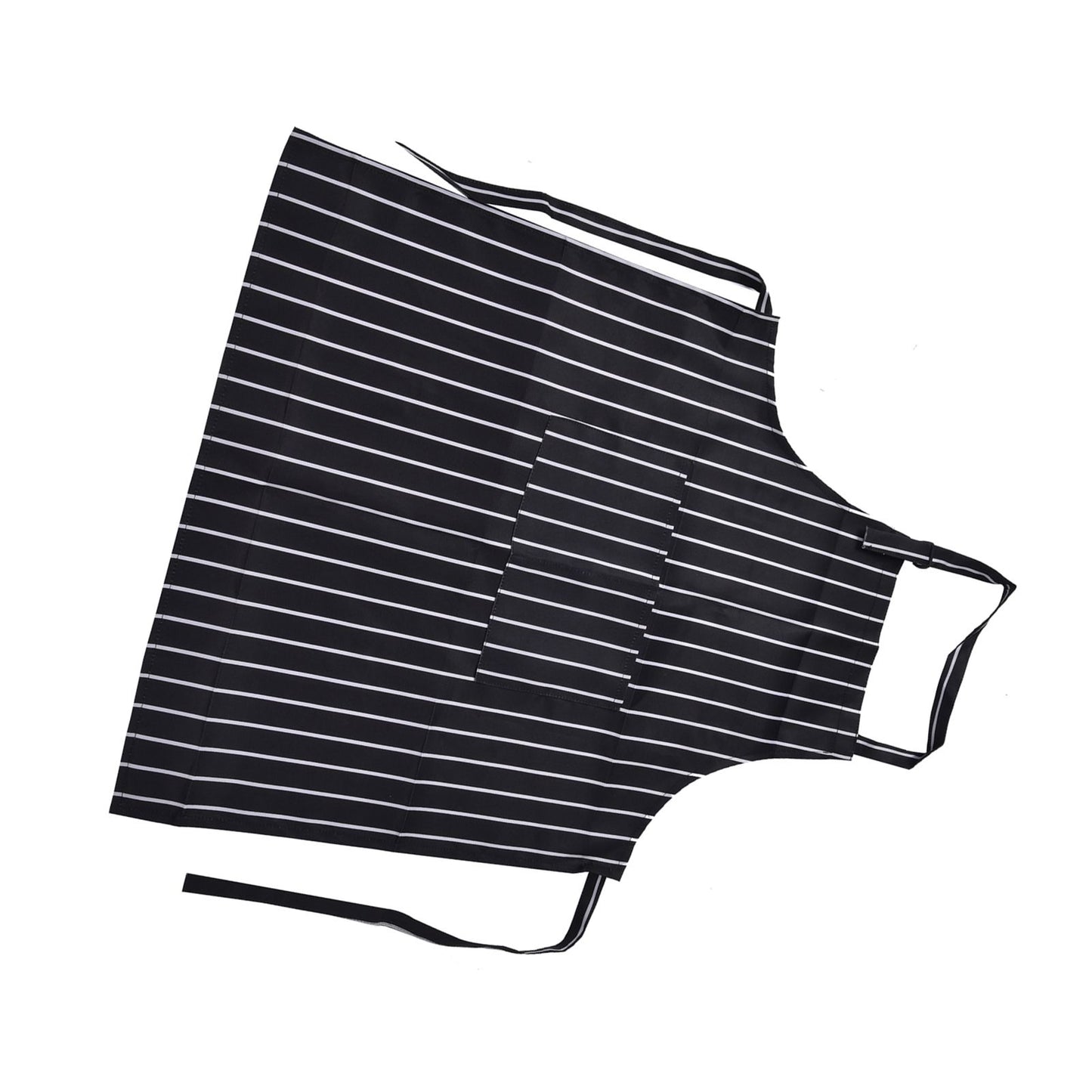 Bib Apron Waterproof Adjustable Kitchen Cooking Aprons with Dual Pockets for Kitchens Restaurants BakersBlack V1294-YM0523-3117220031611