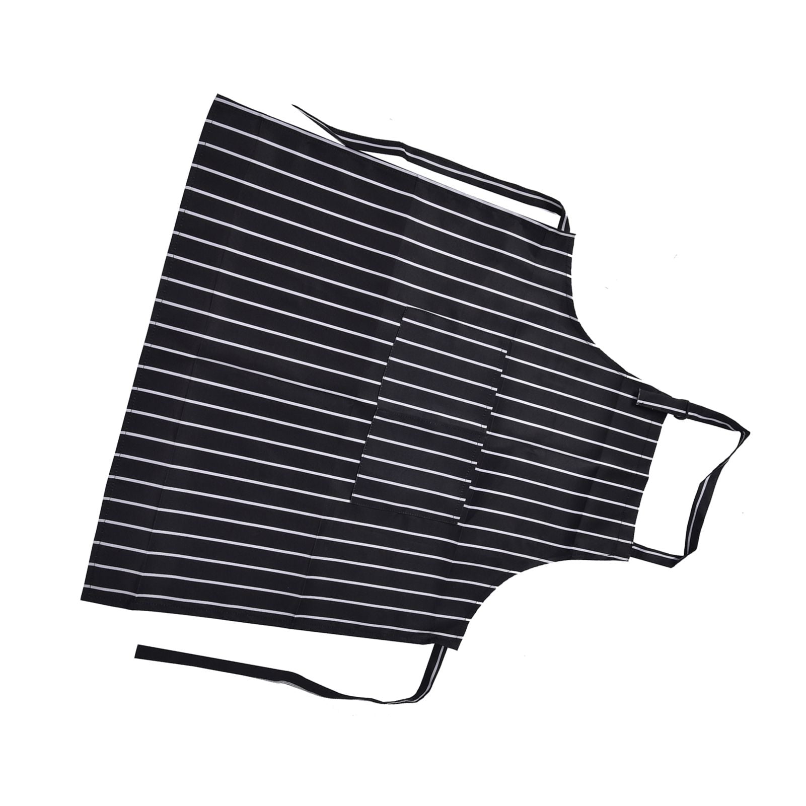 Bib Apron Waterproof Adjustable Kitchen Cooking Aprons with Dual Pockets for Kitchens Restaurants BakersBlack V1294-YM0523-3117220031611