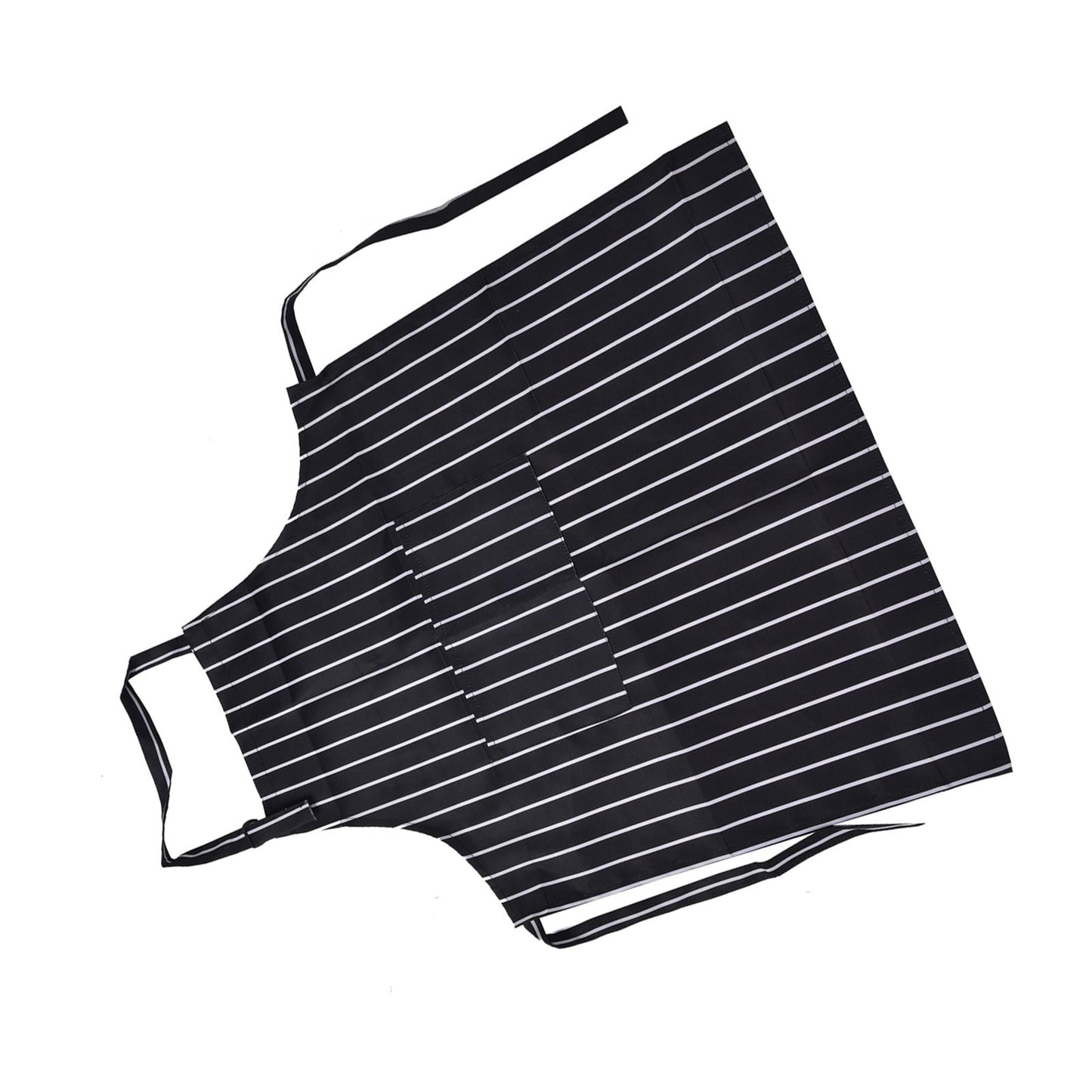 Bib Apron Waterproof Adjustable Kitchen Cooking Aprons with Dual Pockets for Kitchens Restaurants BakersBlack V1294-YM0523-3117220031611