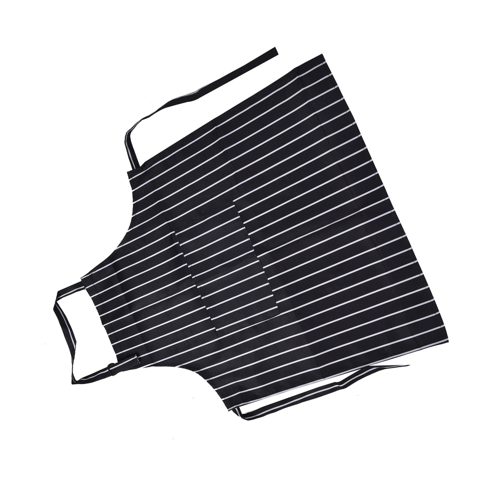 Bib Apron Waterproof Adjustable Kitchen Cooking Aprons with Dual Pockets for Kitchens Restaurants BakersBlack V1294-YM0523-3117220031611