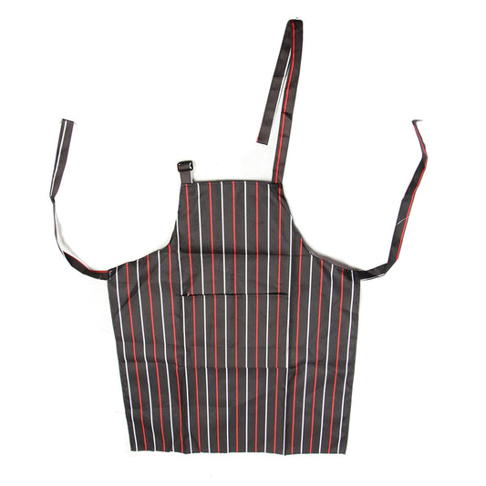 Bib Apron Waterproof Adjustable Kitchen Cooking Aprons with Dual Pockets for Kitchens Restaurants BakersRed V1294-YM0523-3117220031612