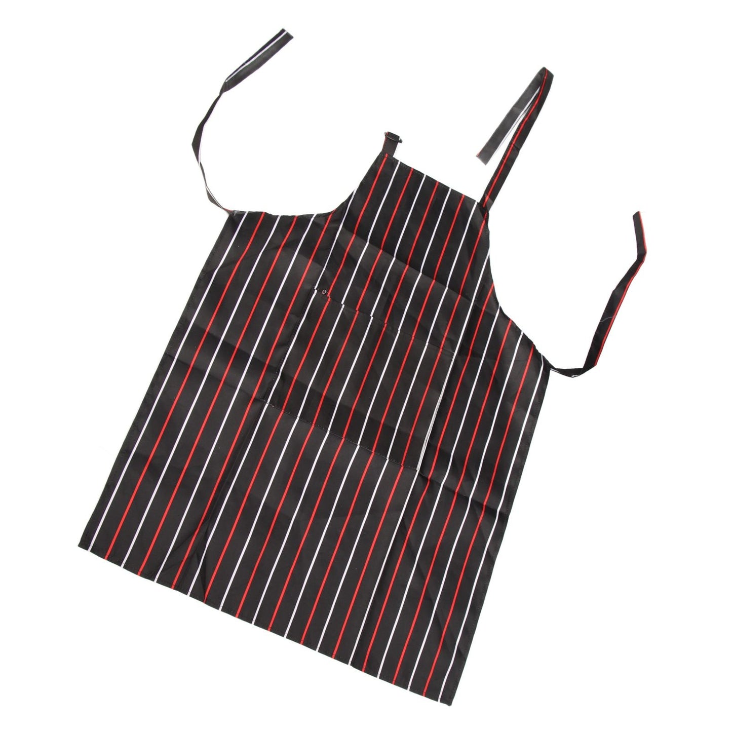 Bib Apron Waterproof Adjustable Kitchen Cooking Aprons with Dual Pockets for Kitchens Restaurants BakersRed V1294-YM0523-3117220031612