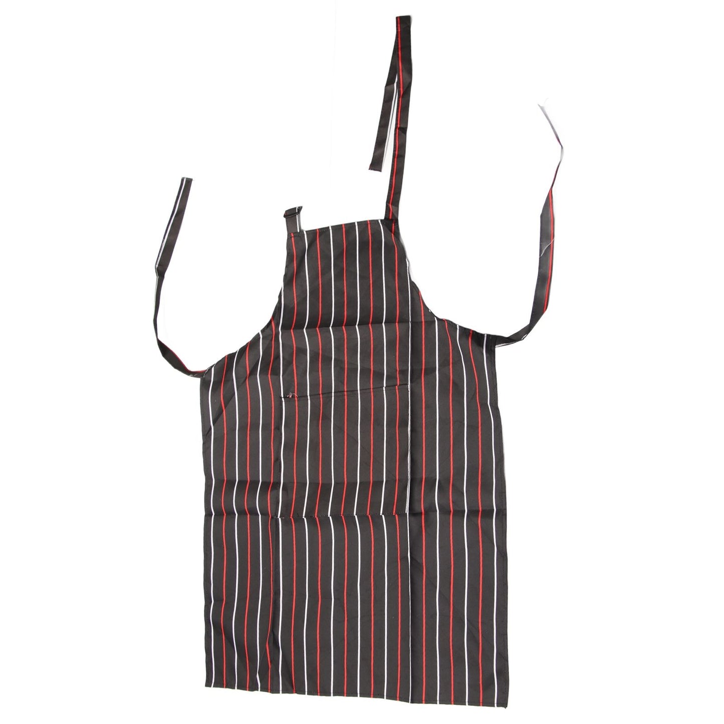 Bib Apron Waterproof Adjustable Kitchen Cooking Aprons with Dual Pockets for Kitchens Restaurants BakersRed V1294-YM0523-3117220031612