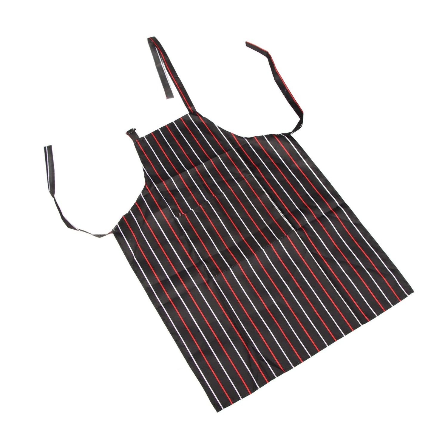 Bib Apron Waterproof Adjustable Kitchen Cooking Aprons with Dual Pockets for Kitchens Restaurants BakersRed V1294-YM0523-3117220031612