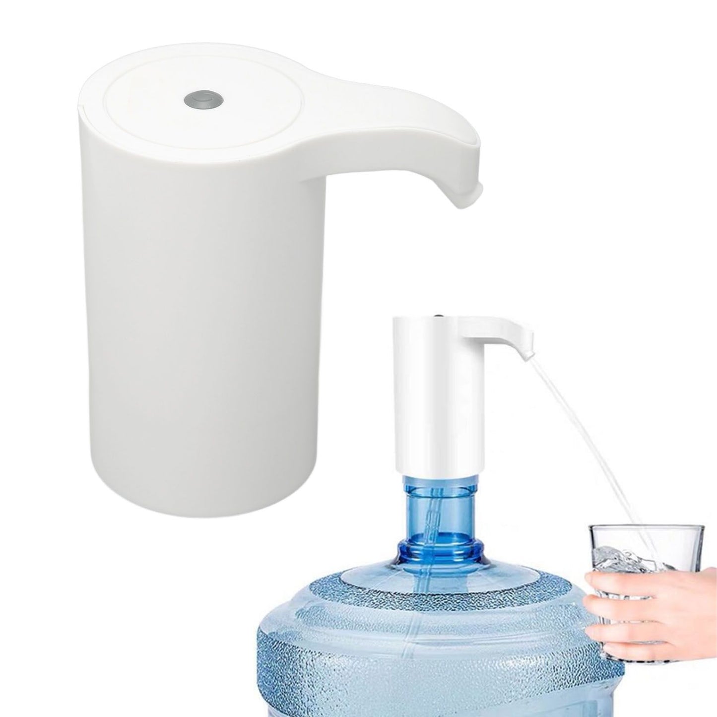 Electric Water Pump Easy Installation Lightweight Portable USB Charging Water Bottle Dispenser 5V V1294-YM0523-3117220031911