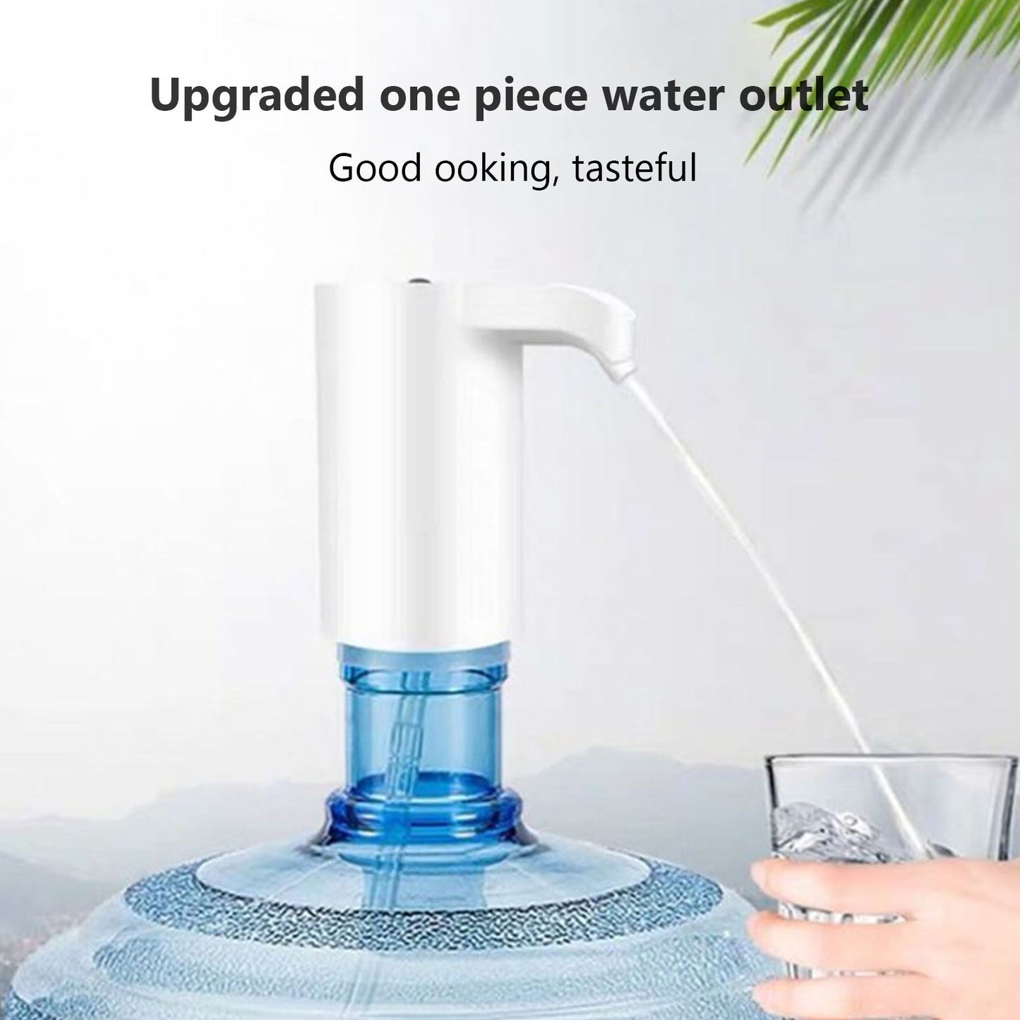 Electric Water Pump Easy Installation Lightweight Portable USB Charging Water Bottle Dispenser 5V V1294-YM0523-3117220031911