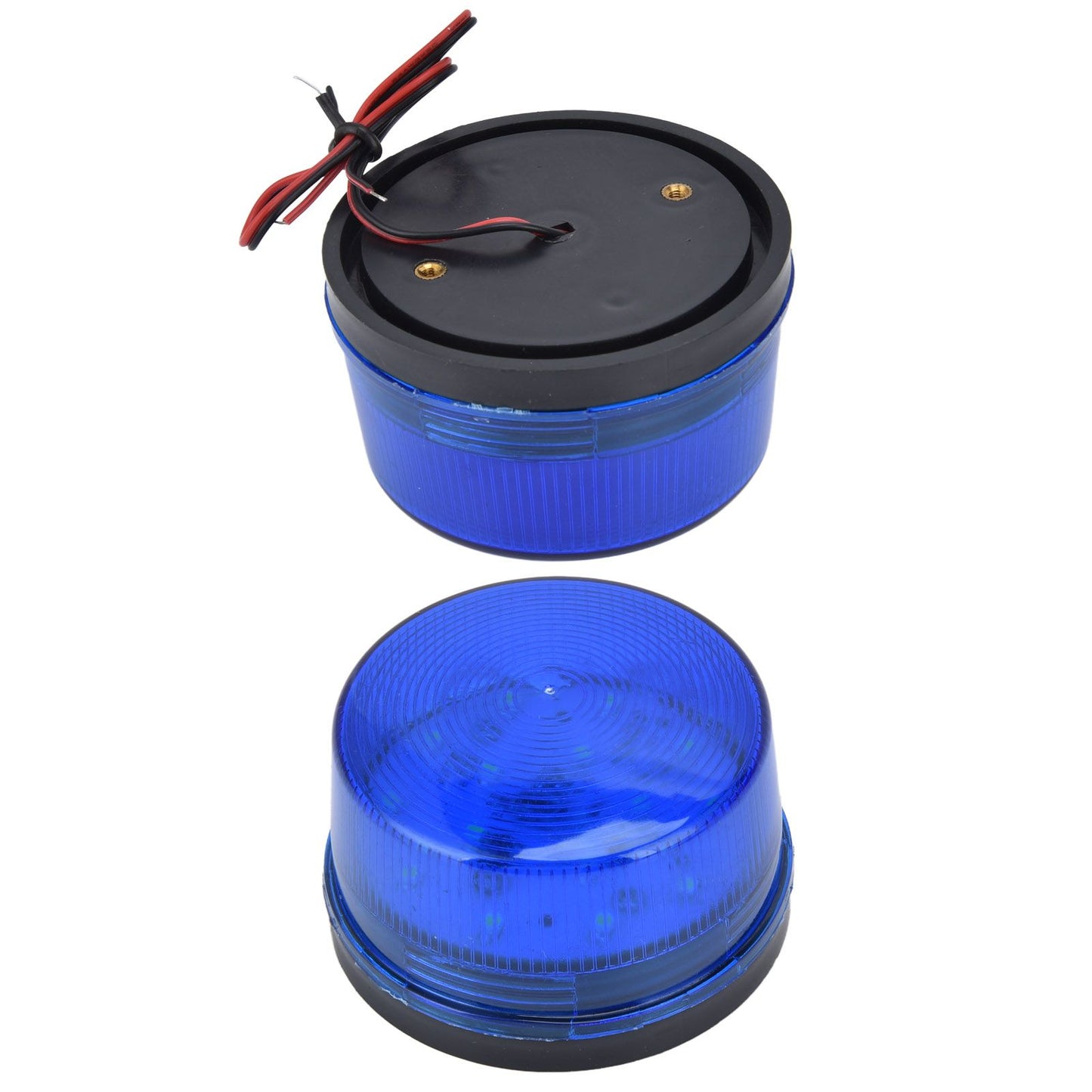 LED Car Strobe Light DC12V 5W 15 LEDs Multipurpose LED Traffic Warning Light for Cars Trucks BusesBlue V1294-YM0523-3117220035812