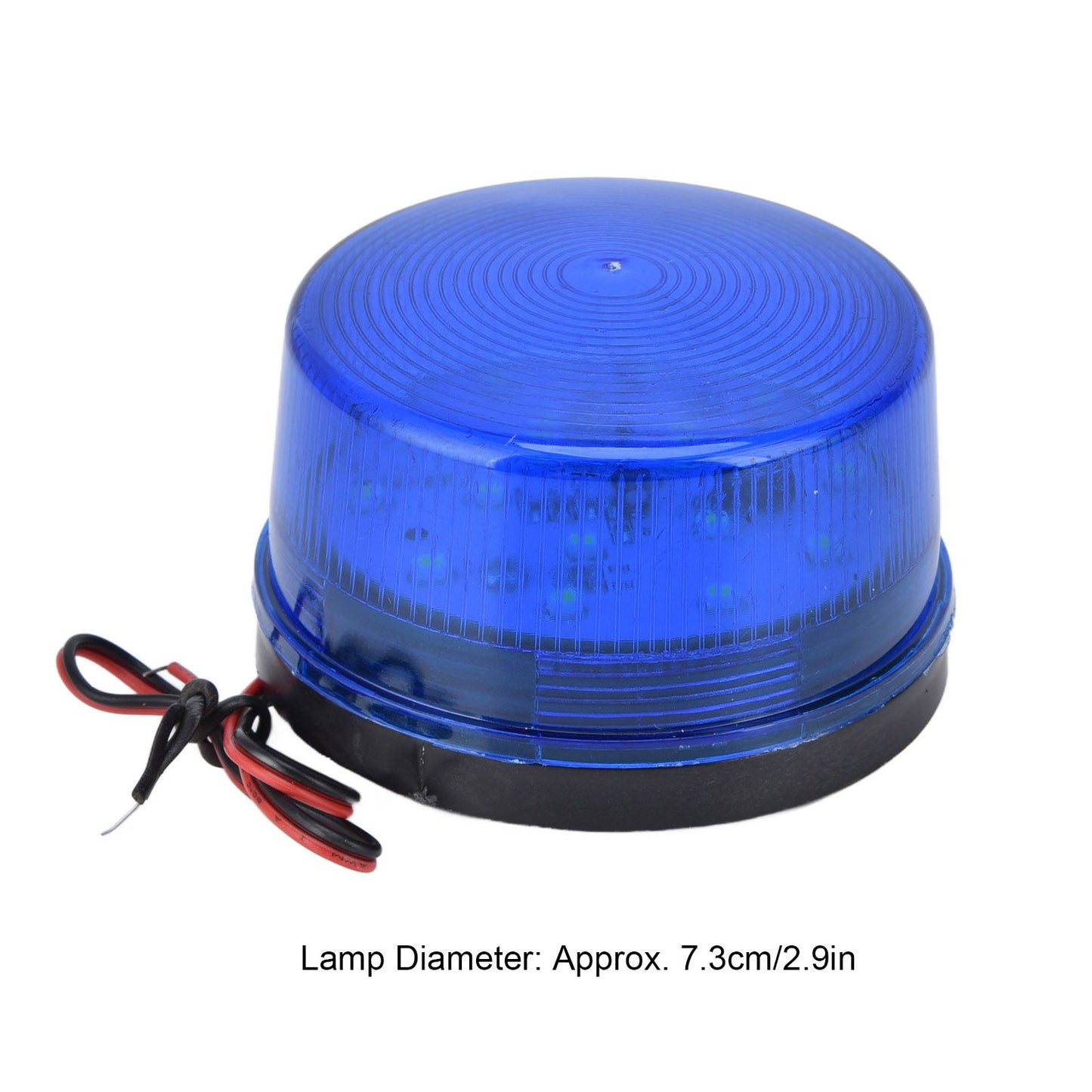 LED Car Strobe Light DC12V 5W 15 LEDs Multipurpose LED Traffic Warning Light for Cars Trucks BusesBlue V1294-YM0523-3117220035812