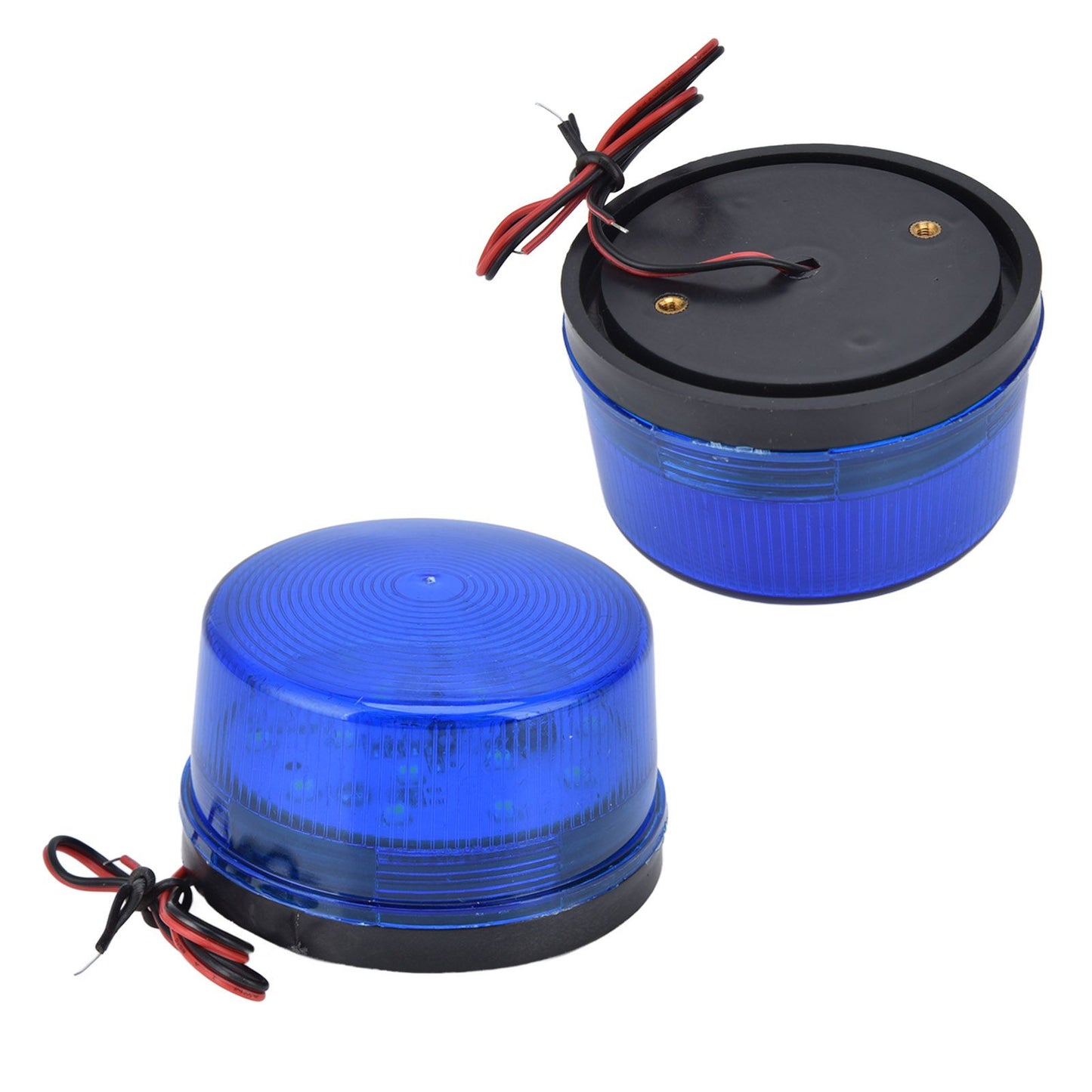 LED Car Strobe Light DC12V 5W 15 LEDs Multipurpose LED Traffic Warning Light for Cars Trucks BusesBlue V1294-YM0523-3117220035812