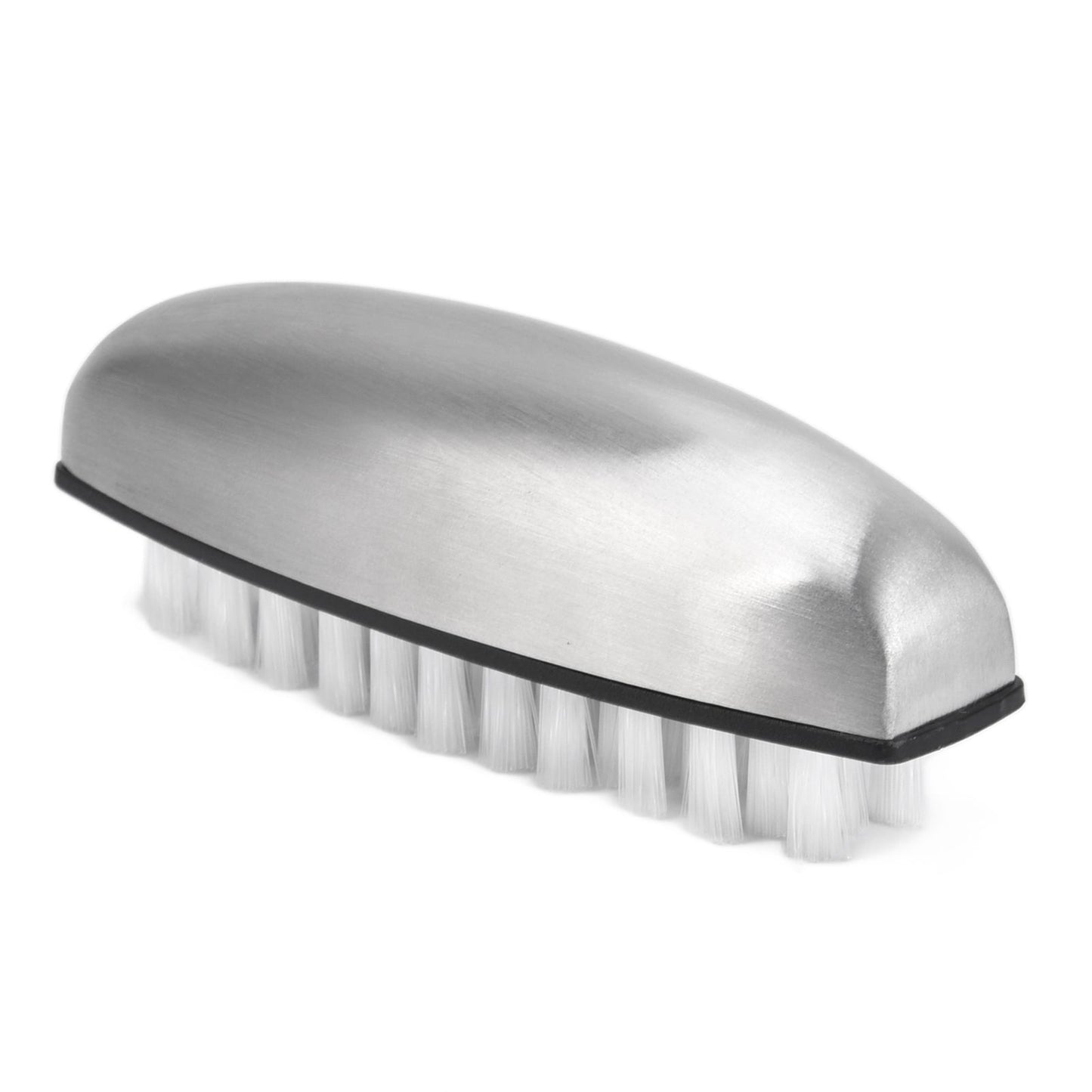 Fruit Vegetable Cleaning Brush 304 Stainless Steel Nylon Wool Multifunction Finger Nail Brush for Kitchen V1294-YM0523-3117220036811