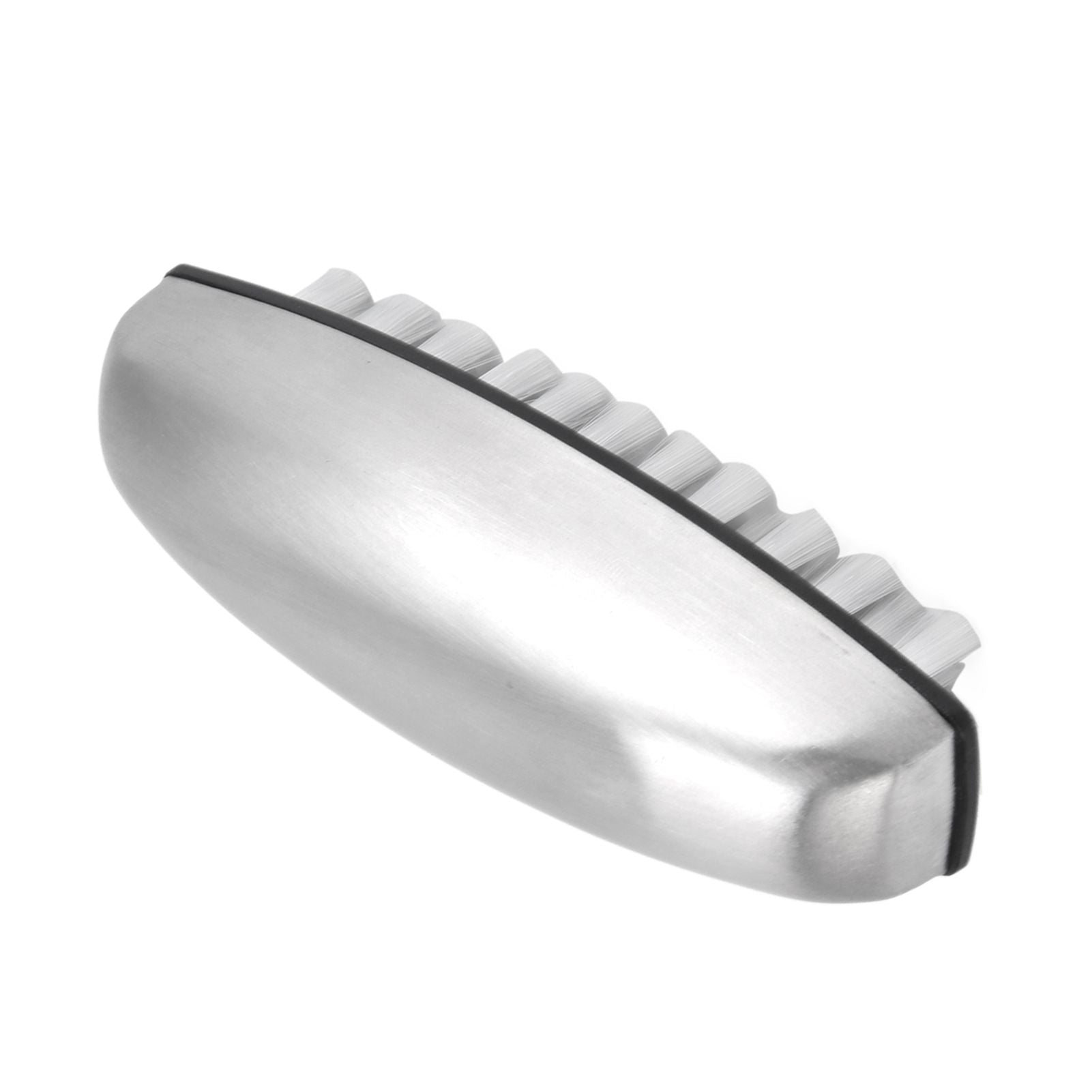 Fruit Vegetable Cleaning Brush 304 Stainless Steel Nylon Wool Multifunction Finger Nail Brush for Kitchen V1294-YM0523-3117220036811