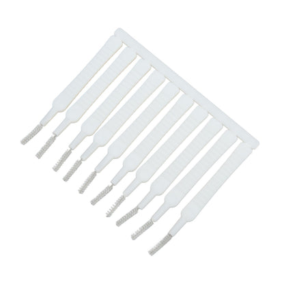 10pcs Mini Shower Head Cleaning Brush Scratch Proof Slip Proof Small Hole Nylon Cleaner Brush for Nozzle V1294-YM0523-3117220038611