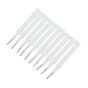 10pcs Mini Shower Head Cleaning Brush Scratch Proof Slip Proof Small Hole Nylon Cleaner Brush for Nozzle V1294-YM0523-3117220038611