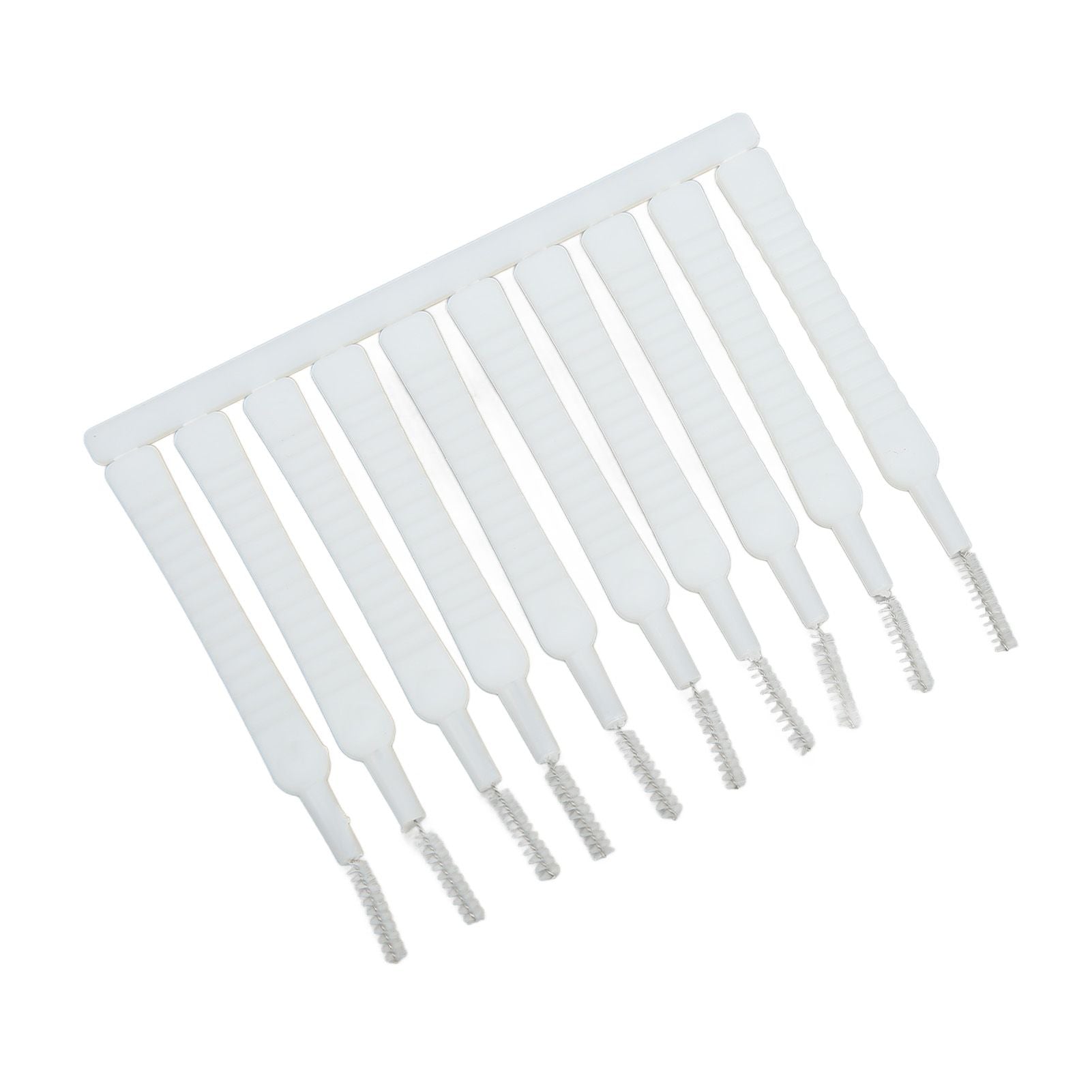 10pcs Mini Shower Head Cleaning Brush Scratch Proof Slip Proof Small Hole Nylon Cleaner Brush for Nozzle V1294-YM0523-3117220038611