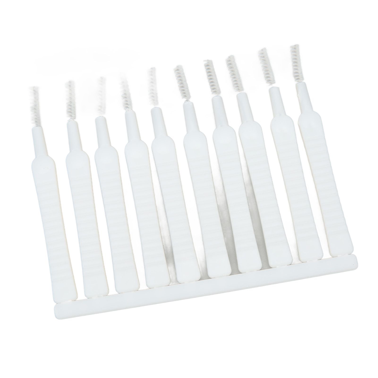 10pcs Mini Shower Head Cleaning Brush Scratch Proof Slip Proof Small Hole Nylon Cleaner Brush for Nozzle V1294-YM0523-3117220038611