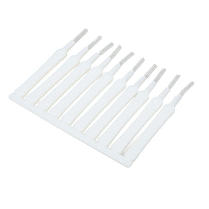 10pcs Mini Shower Head Cleaning Brush Scratch Proof Slip Proof Small Hole Nylon Cleaner Brush for Nozzle V1294-YM0523-3117220038611