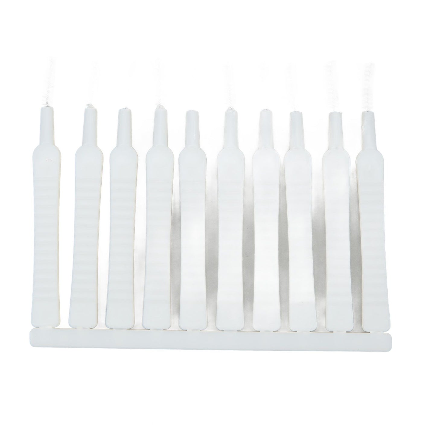 10pcs Mini Shower Head Cleaning Brush Scratch Proof Slip Proof Small Hole Nylon Cleaner Brush for Nozzle V1294-YM0523-3117220038611