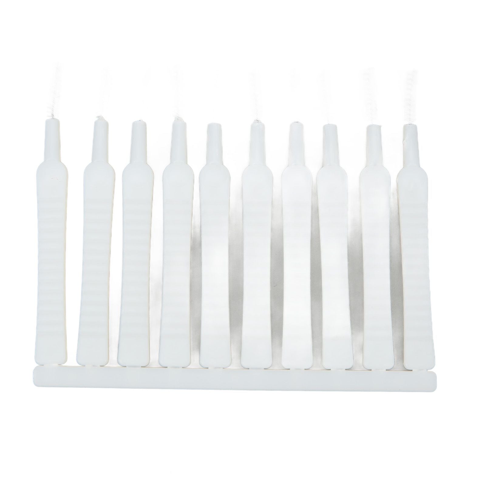 10pcs Mini Shower Head Cleaning Brush Scratch Proof Slip Proof Small Hole Nylon Cleaner Brush for Nozzle V1294-YM0523-3117220038611