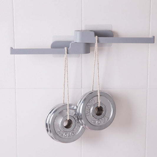 Rotatable Wall Hook Punching Free Installation Waterproof Large Storage Capacity Folding Towel HookGray V1294-YM0523-3117220040114