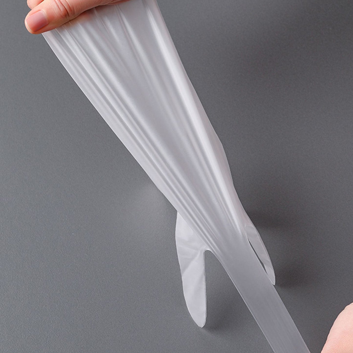 100PCS Disposable TPE Gloves Thicken Transparent Food Grade for Kitchen Baking Cooking CleaningM V1294-YM0523-3117220040412