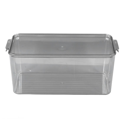 Plastic Storage Box Stackable Refrigerator Kitchen Clear Plastic Fruit Vegetable Preservation Storage BoxHigh V1294-YM0523-3117220041512