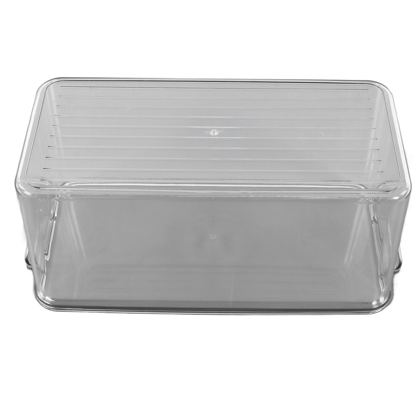 Plastic Storage Box Stackable Refrigerator Kitchen Clear Plastic Fruit Vegetable Preservation Storage BoxHigh V1294-YM0523-3117220041512