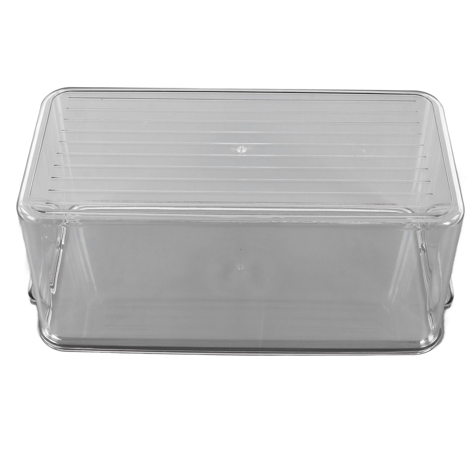 Plastic Storage Box Stackable Refrigerator Kitchen Clear Plastic Fruit Vegetable Preservation Storage BoxHigh V1294-YM0523-3117220041512