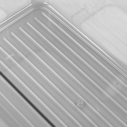 Plastic Storage Box Stackable Refrigerator Kitchen Clear Plastic Fruit Vegetable Preservation Storage BoxHigh V1294-YM0523-3117220041512