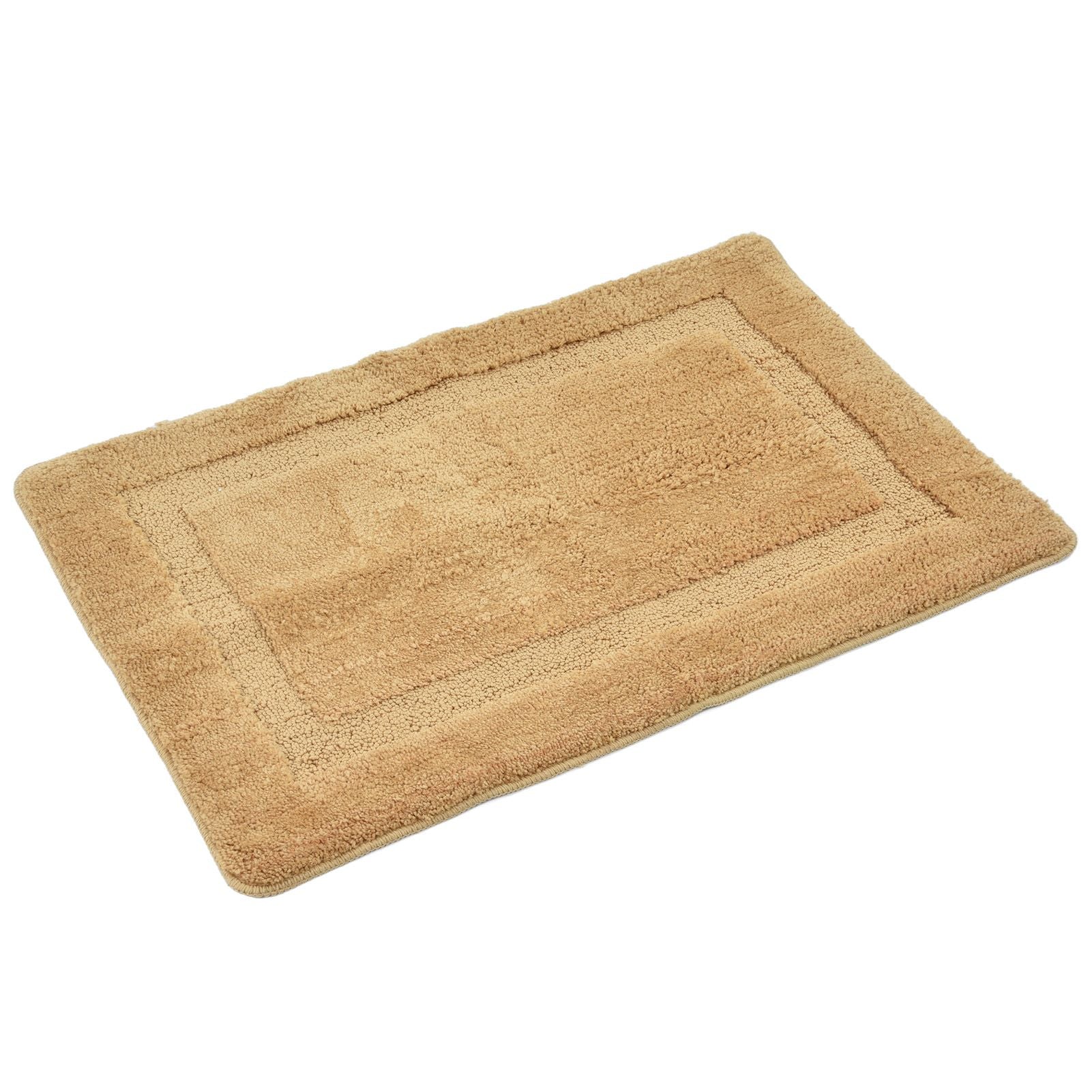 Bathroom Mats 50x80cm Rectangle Door Mat Absorbs Water Quickly Polyester Antiskid Bathroom Carpet for Bedroom V1294-YM0523-3117220041611